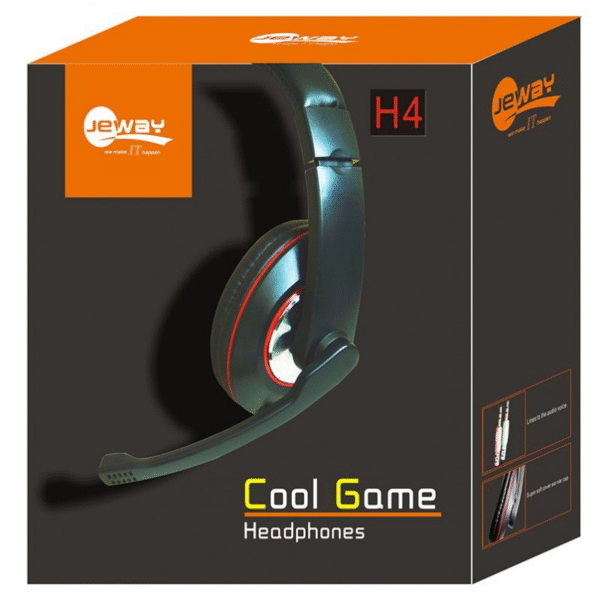 Casque Micro Gaming Jeway H4 / Noir – Image 3