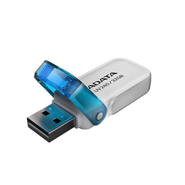Clé USB ADATA AUV240 32Go USB 2.0 - Blanc – Image 1