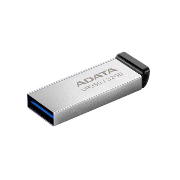 Clé USB ADATA UR350 32Go USB 3.2 - Silver&Noir – Image 1