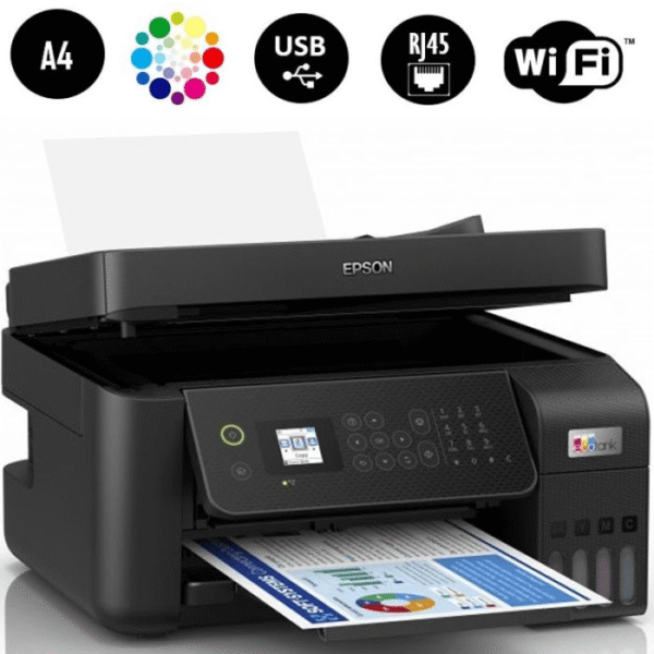 Imprimante à Réservoir Intégré EPSON ECOTANK L5290 4En1 Couleur A4 WIFI – Image 2