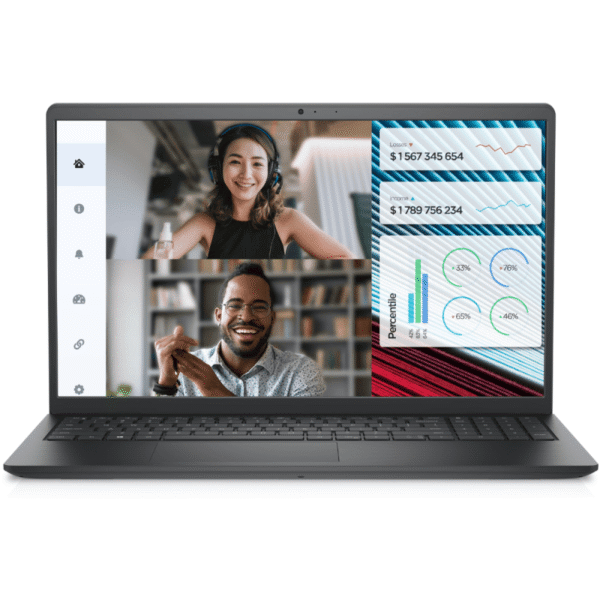 Pc Portable DELL VOSTRO 3520 / i5-1235U / 8 Go / 512 Go SSD / Noir – Image 1