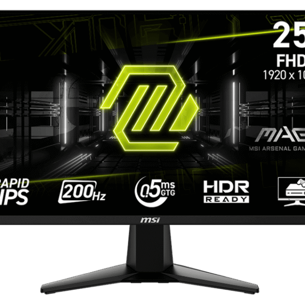 9S6-3BC21M-043 Écran Gaming MSI MAG 255F E20 24.5"" Full HD Fast IPS 200Hz" – Image 1