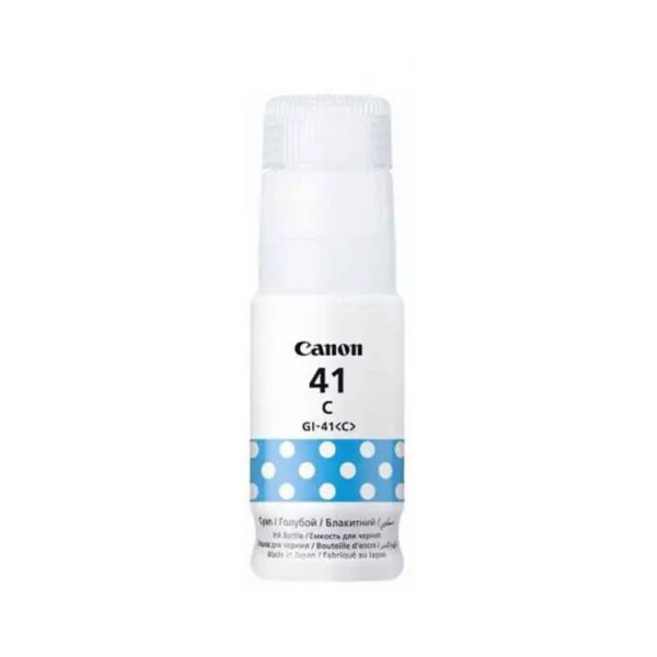 Bouteille D'encre Original CANON GI-41 - Cyan – Image 1
