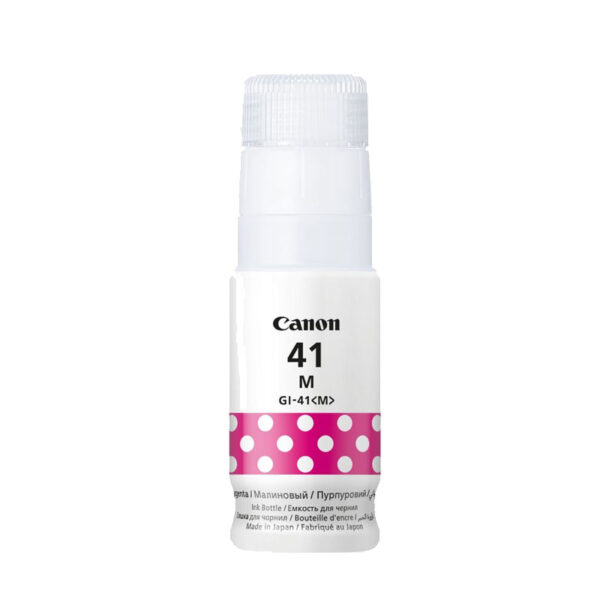 Bouteille D'encre Original CANON GI-41 - Magenta (GI-41M) – Image 1