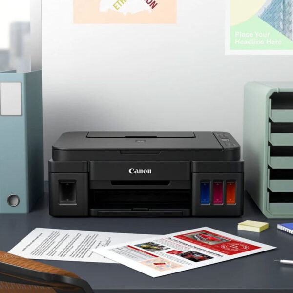 Imprimante à Réservoir Intégré CANON Pixma G3410 3en1 WIFI Couleur – Image 5