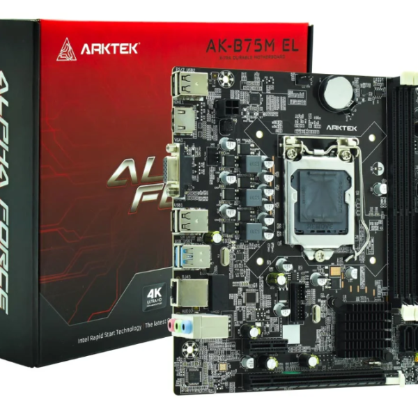 Carte mère Arktek AK-B75M EL – Socket LGA 1155 / VGA / DDR3 – Image 1